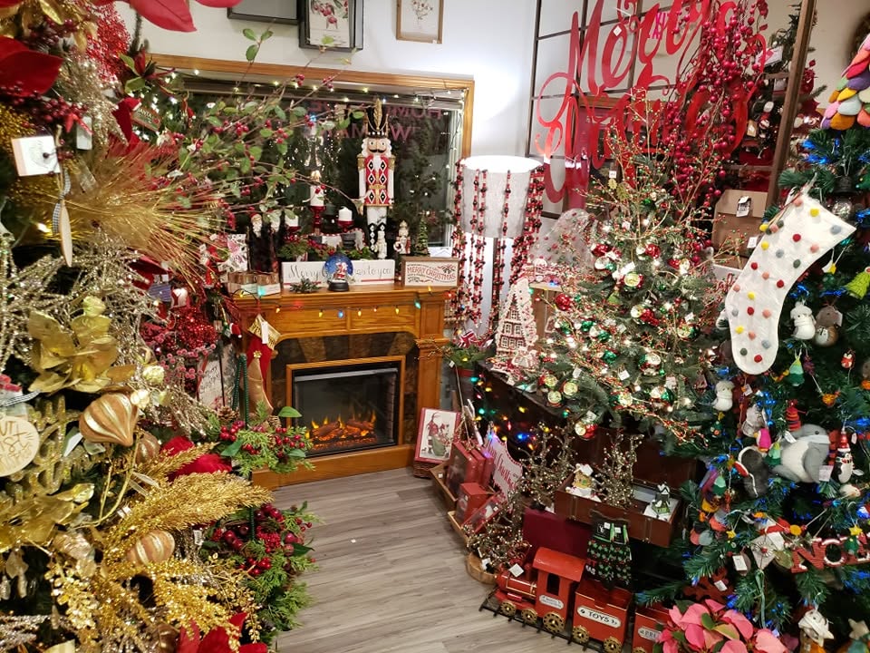 Inside the shop in Benzonia